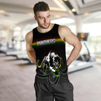 Black Panthers Rugby League Aboriginal Men Tank Top - LT2