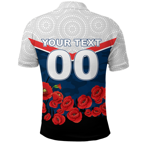 custom-personalised-roosters-anzac-day-polo-shirt-indigenous-art
