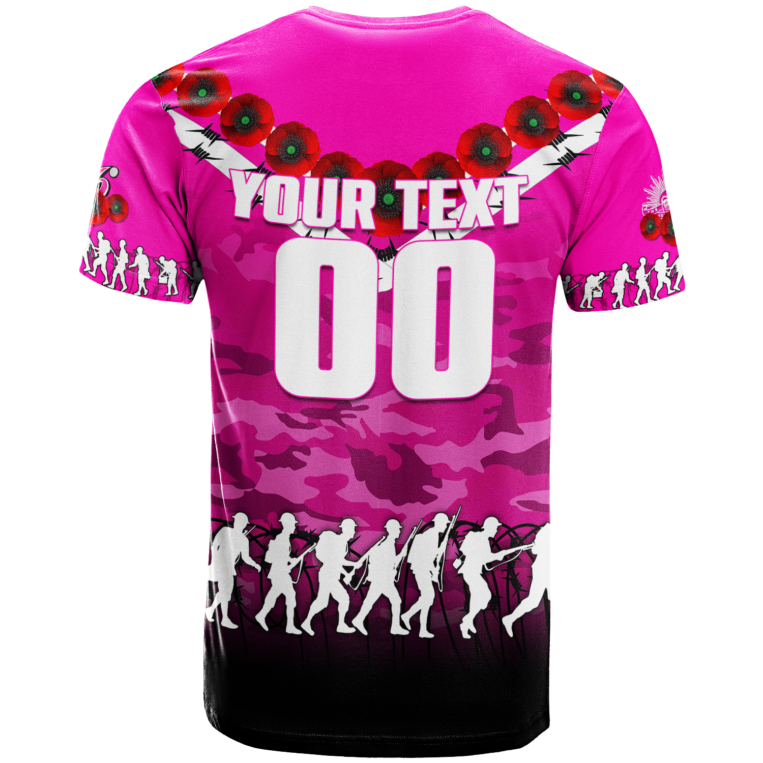 custom-personalised-sydney-sixers-anzac-2022-t-shirt-camouflage-with-poppy