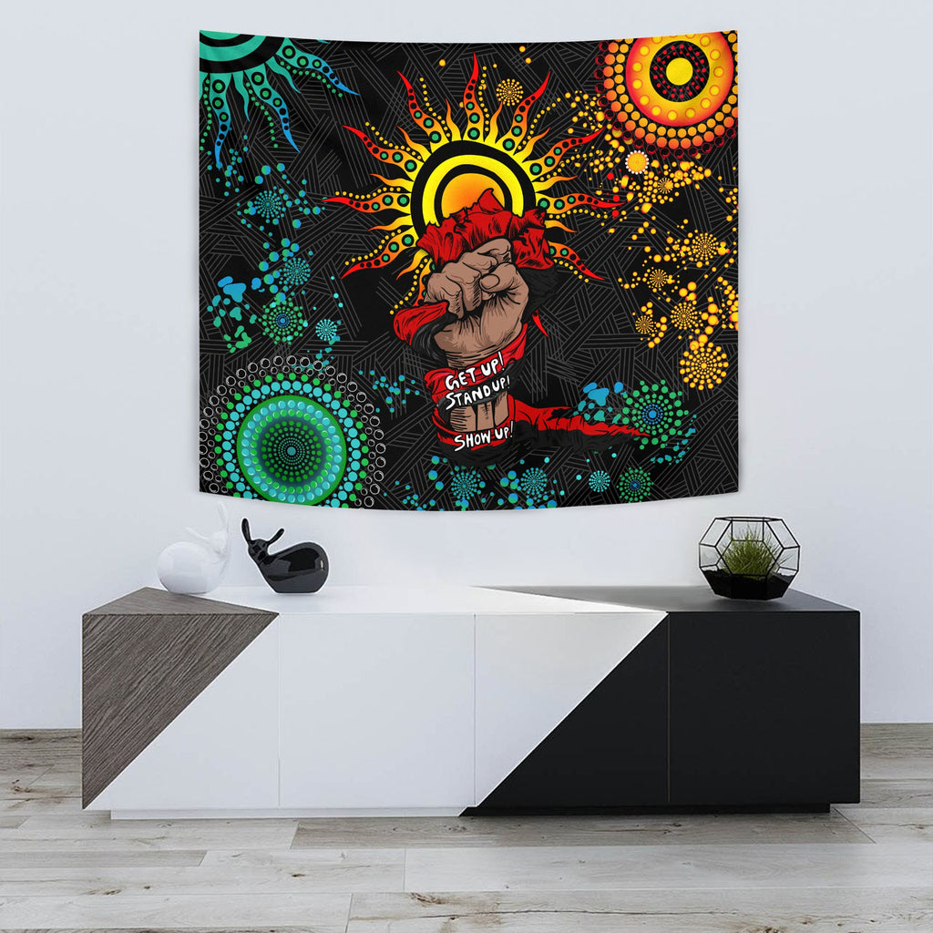 NAIDOC Week 2022 Aboriginal Art Unique Tapestry - LT12