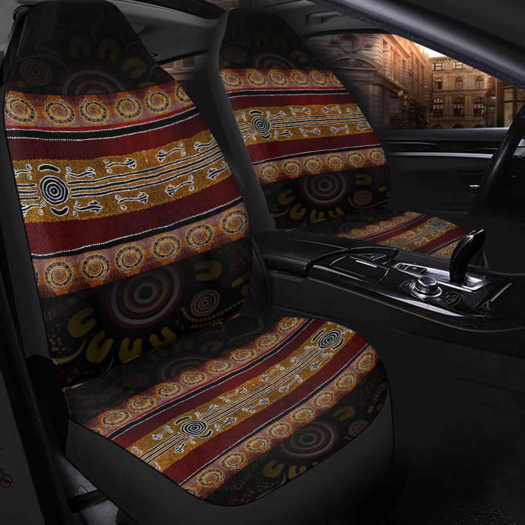 car-seat-cover-aboriginal-dot-panting-art-horizontal-lines