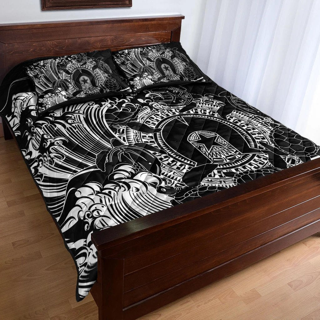 aboriginal-quilt-bed-set-torres-strait-islands-in-wave-black