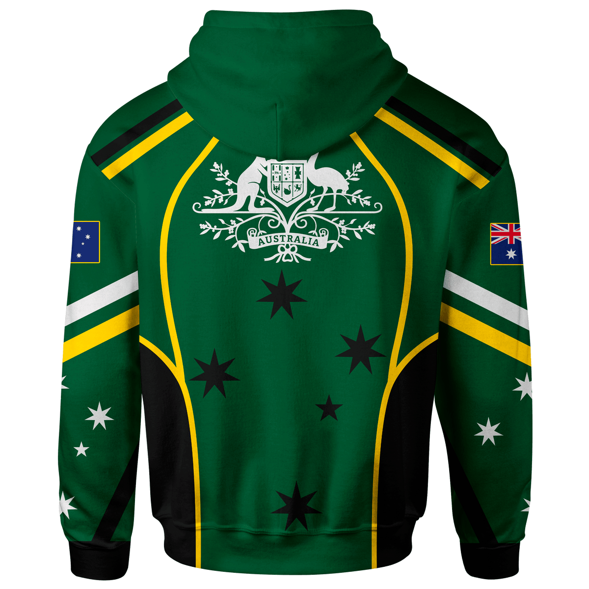 hoodie-australian-coat-of-arms-green-hoodie-unisex