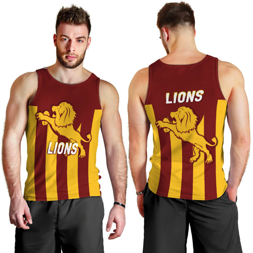 Lions Harvey Brunswick Leschenault Football 2022 Men Tank Top - LT12
