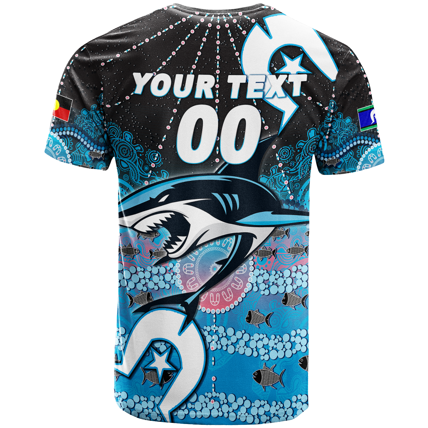 custom-personalised-sharks-rugby-naidoc-2022-aboriginal-t-shirt
