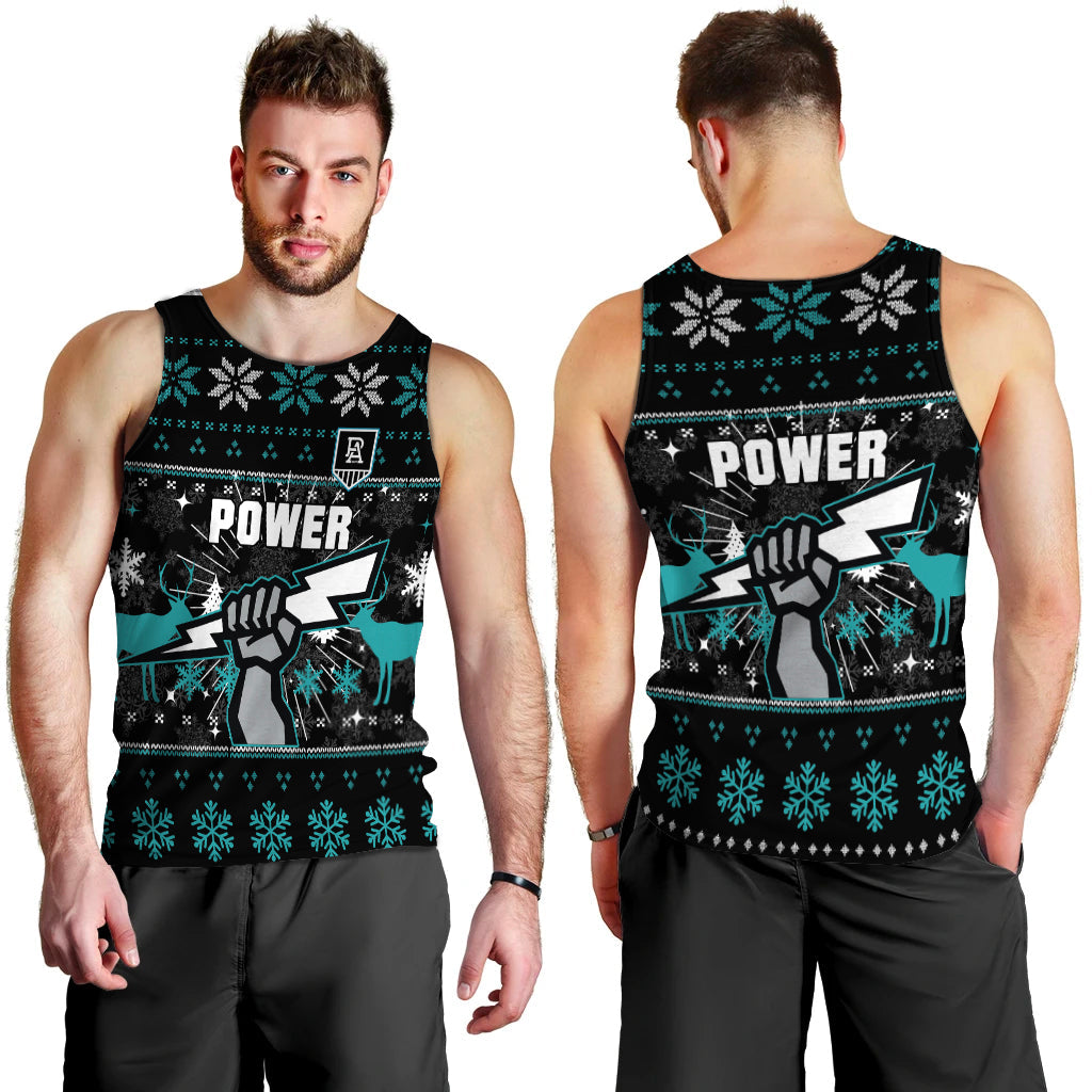 port-adelaide-men-tank-top-christmas-ugly-style