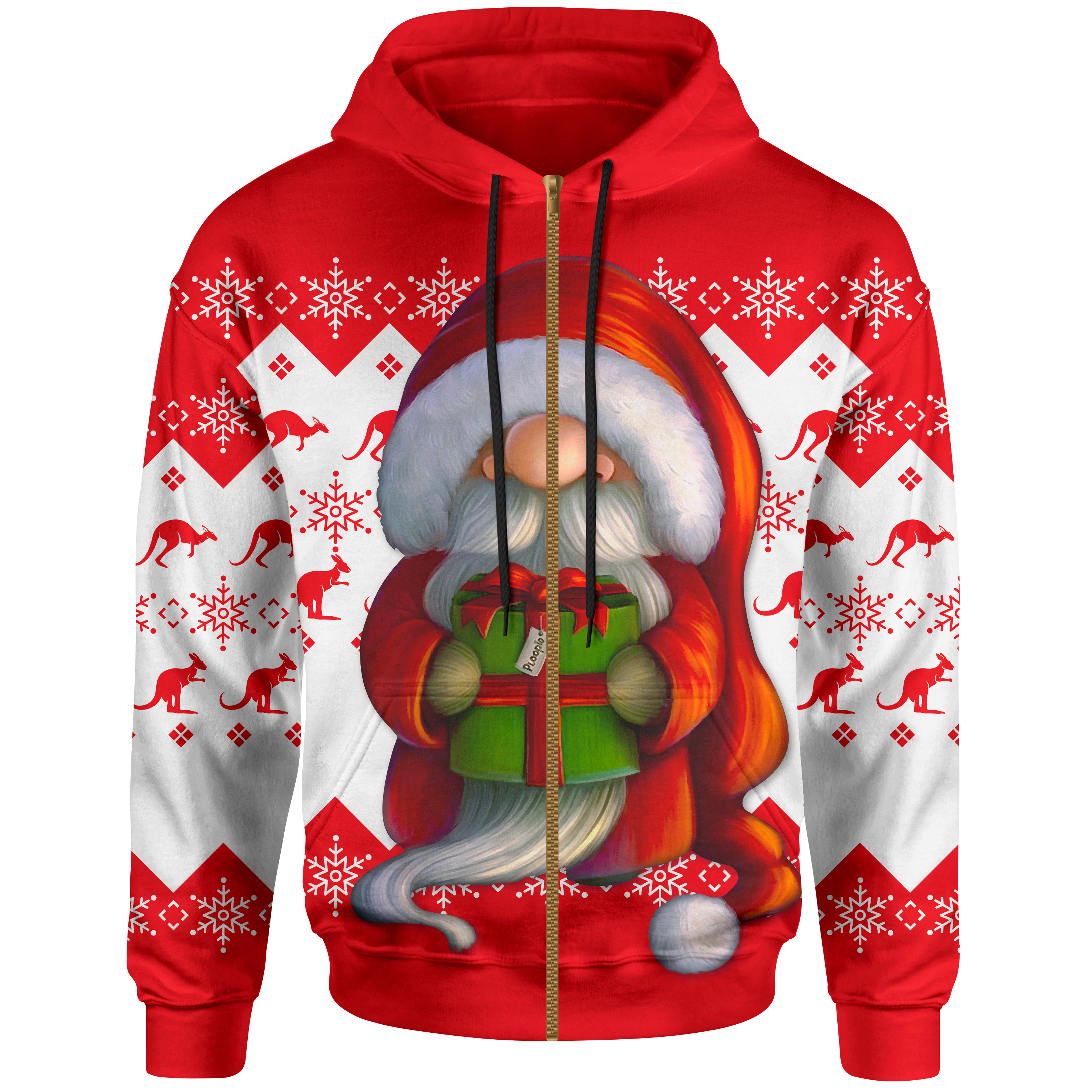 christmas-zip-up-hoodie-christmas-gnome-hoodie-kangaroo-snowflakes-unisex