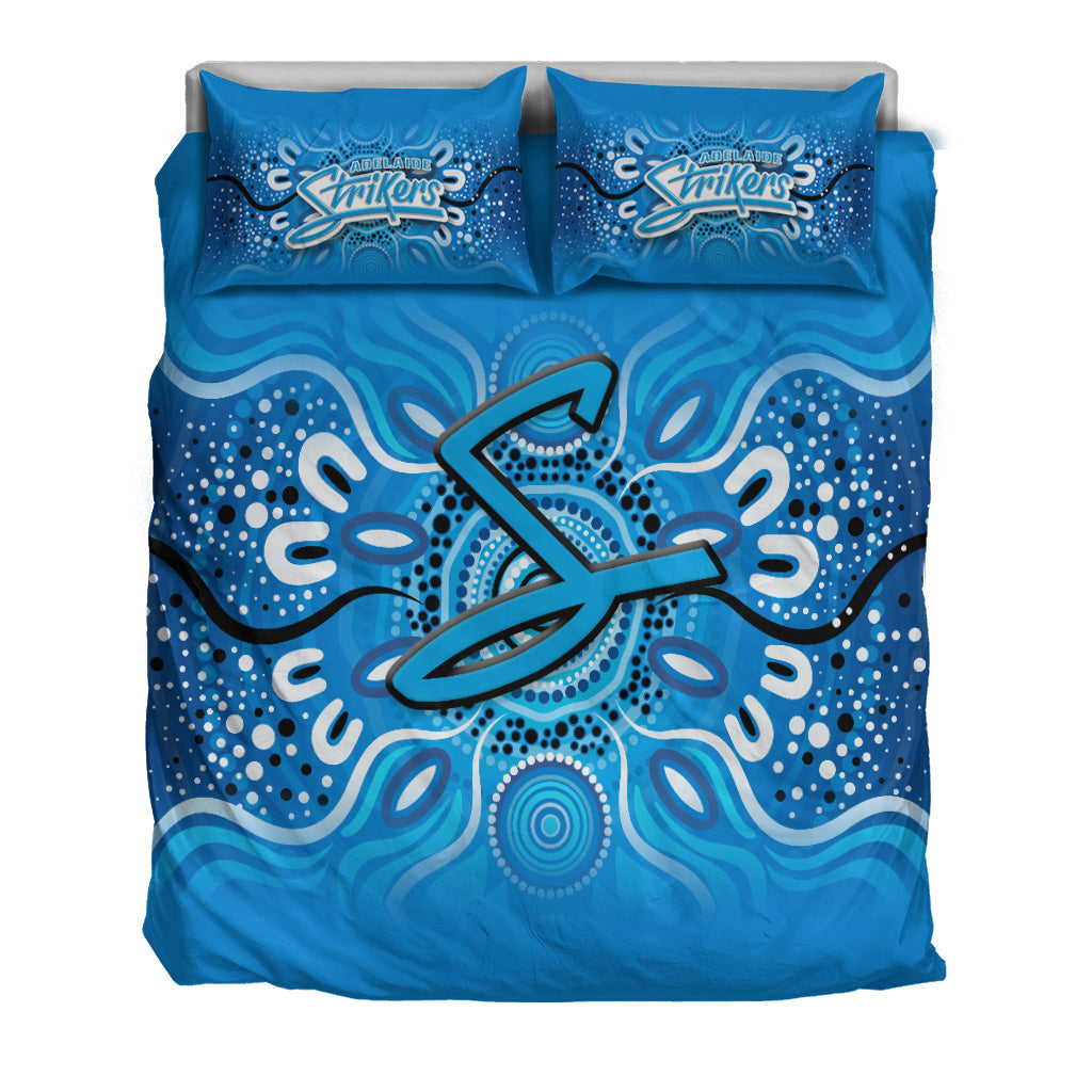 Adelaide Strikers Aboriginal Cricket 2022 Bedding Set - LT12