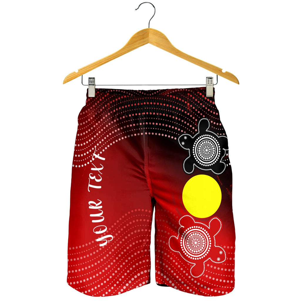 custom-aboriginal-mens-shorts-indigenous-circle-dot-painting-style