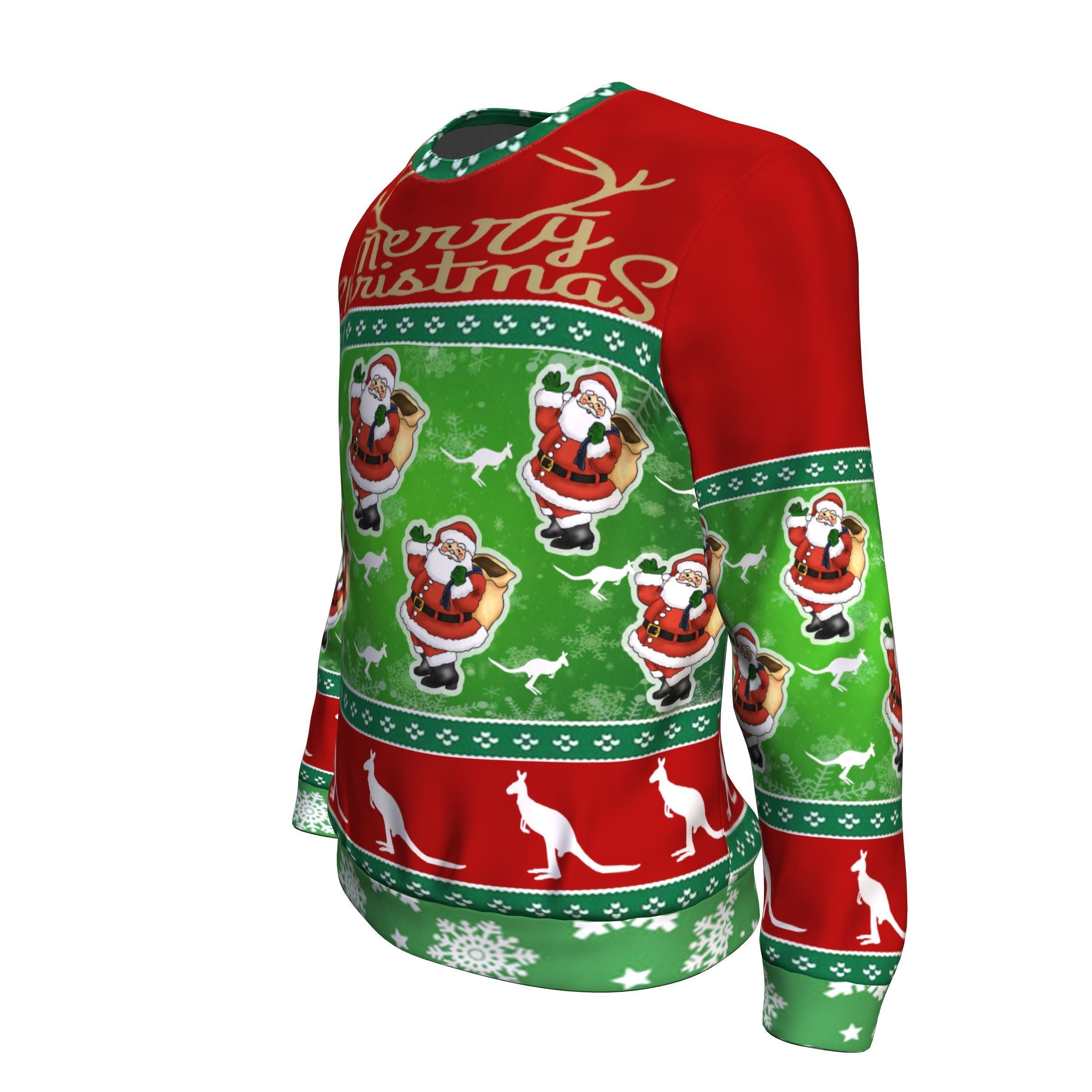 christmas-sweater-santa-claus-shirt-merry-christmas-unisax