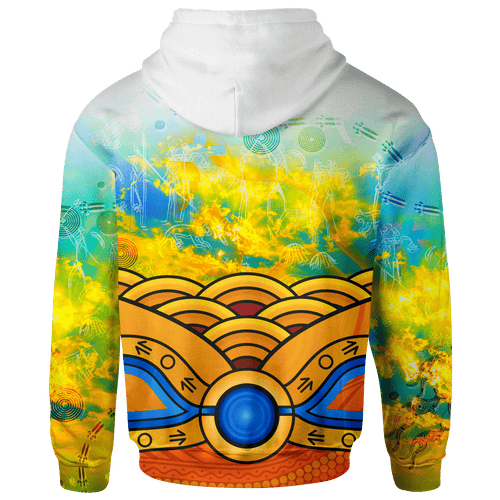 aboriginal-hoodie-australia-kangaroo-sky