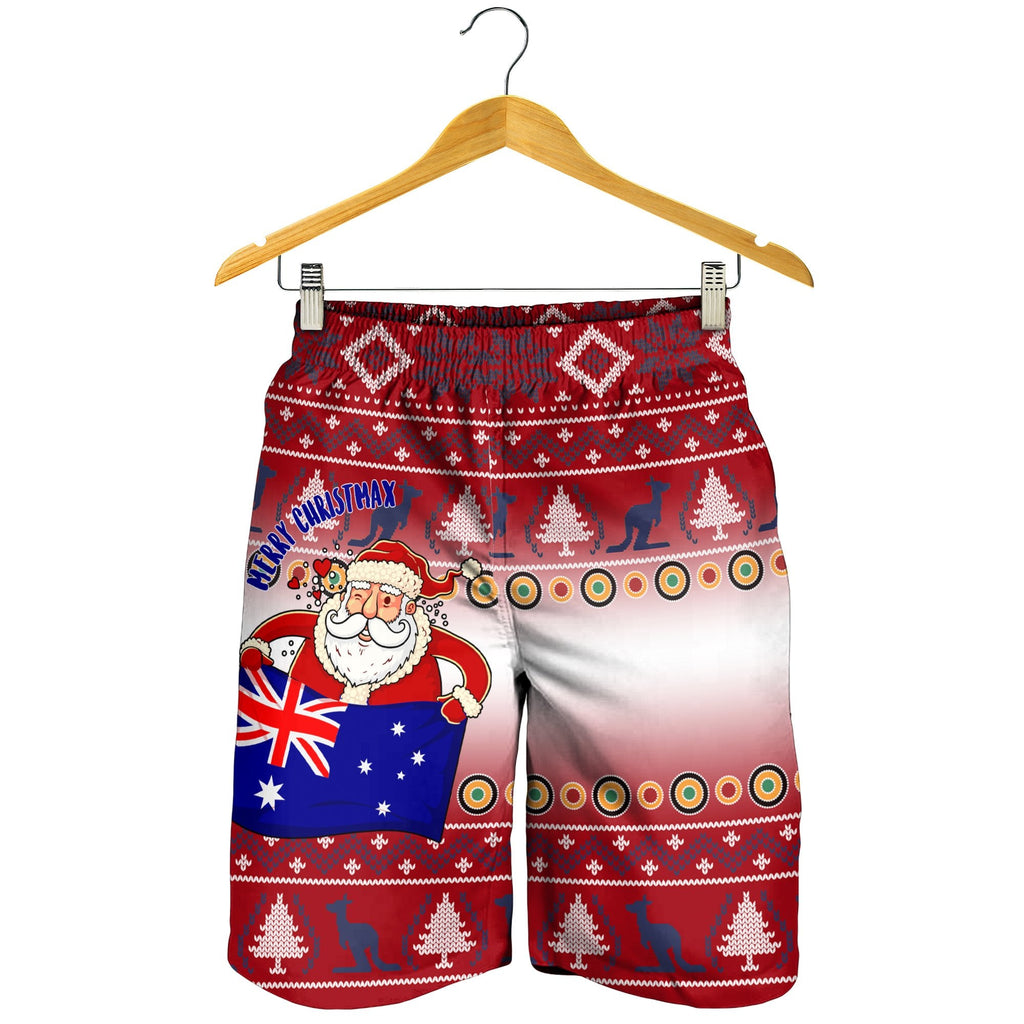 christmas-men-short-australia-santa-claus-hold-the-flag-red