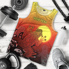customaboriginal-mens-tank-top-indigenous-frog-red