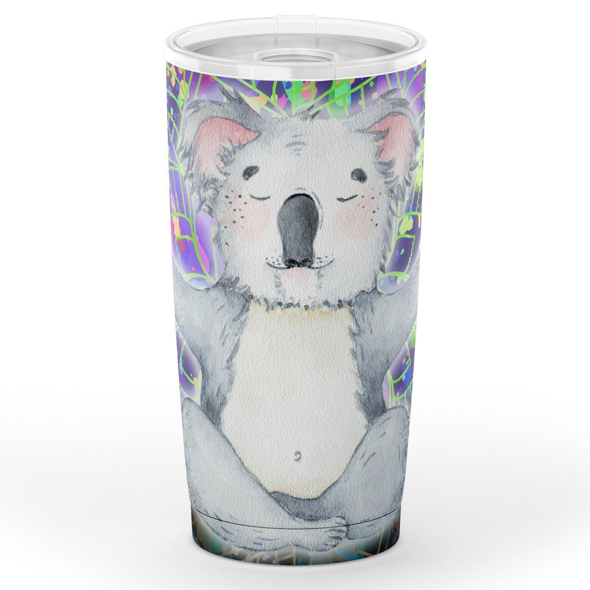 koala-insulated-tumbler-meditating-mystery