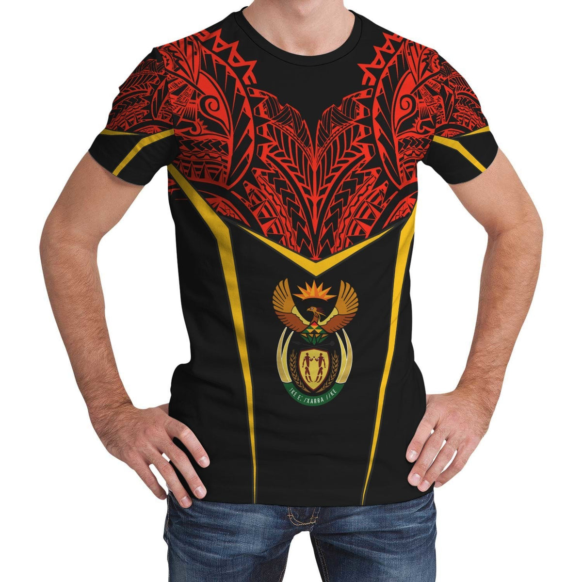 south-africa-unisex-t-shirt-tribal-style