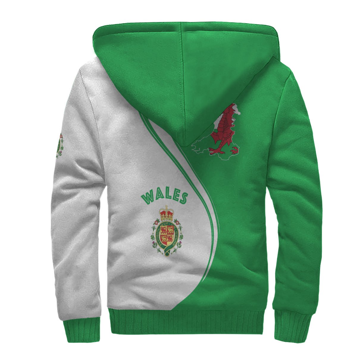 Wales Sherpa Hoodie - Generation - Vibe Hoodie