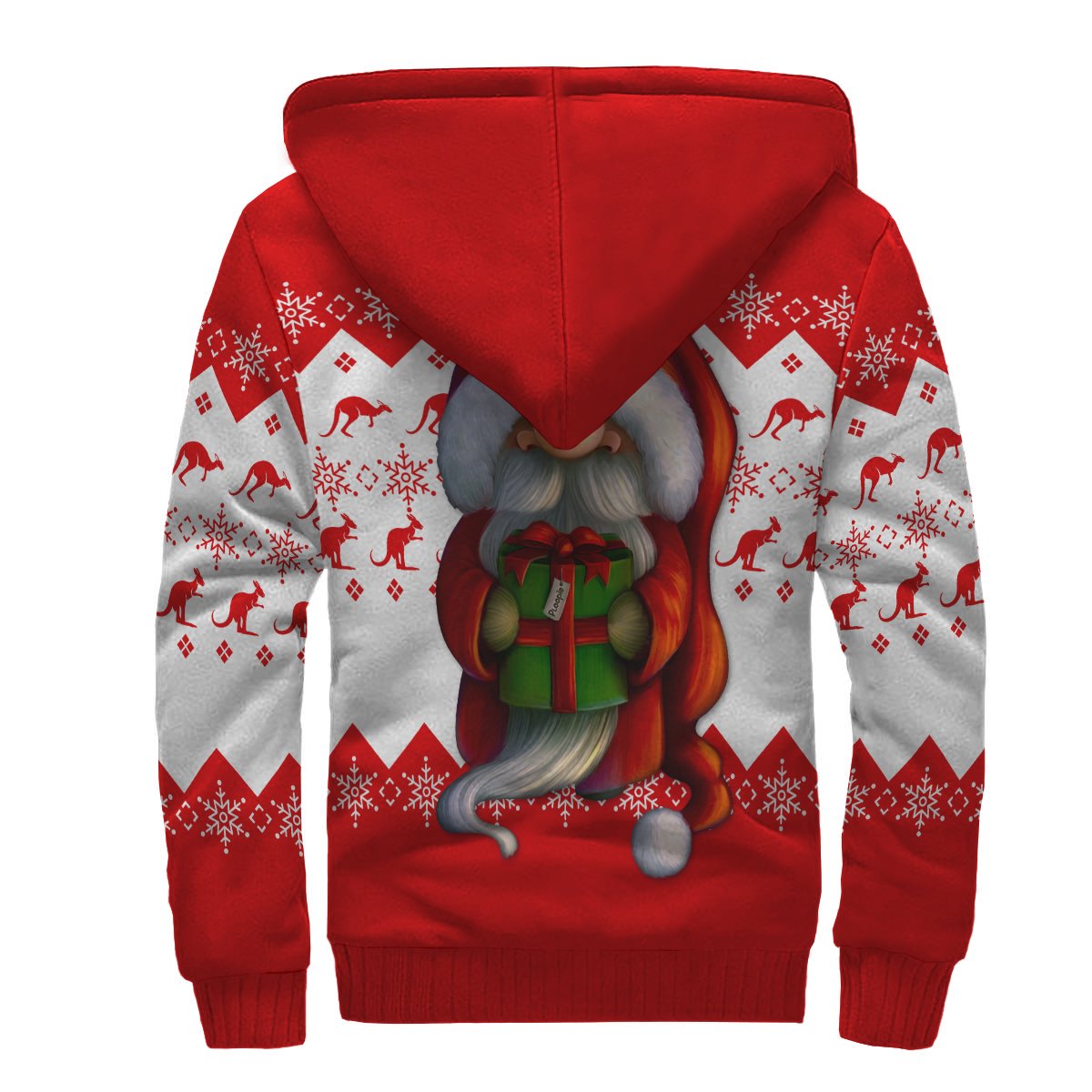 christmas-sherpa-hoodie-christmas-gnome-hoodie-kangaroo-snowflakes-unisex