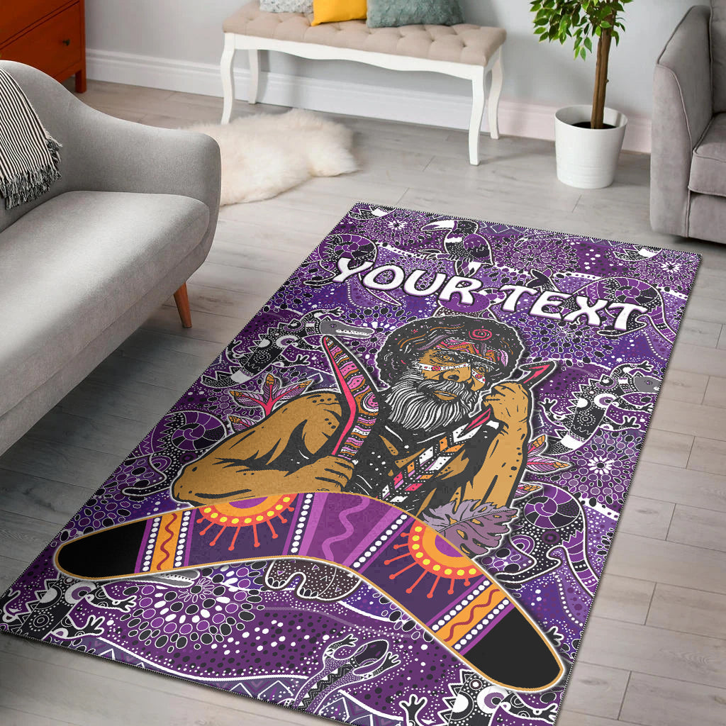 custom-personalised-australian-boomerang-area-rug-indigenous-australia-graceful-ver-02