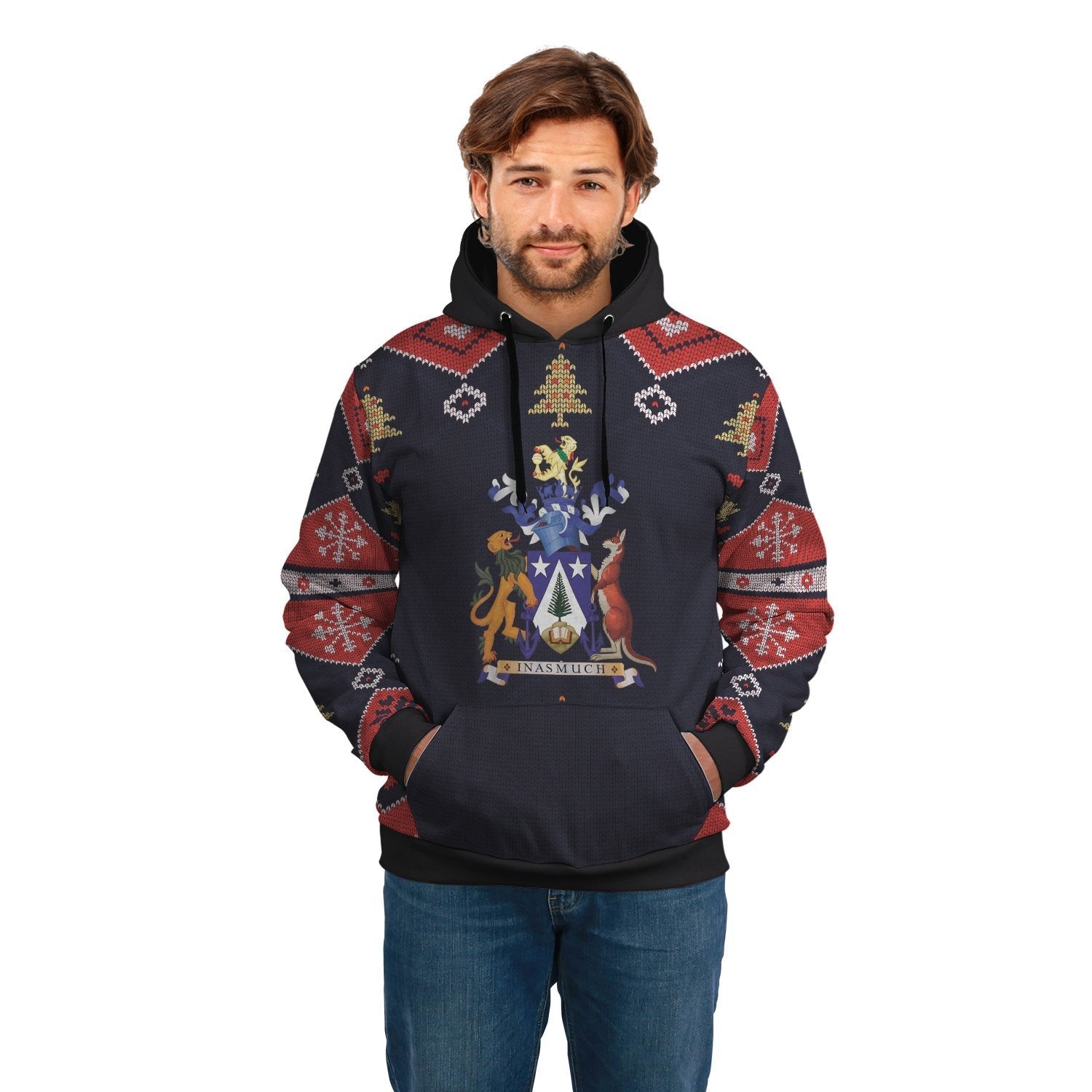 norfolk-island-christmas-hoodie-santa-claus-ho-ho-ho