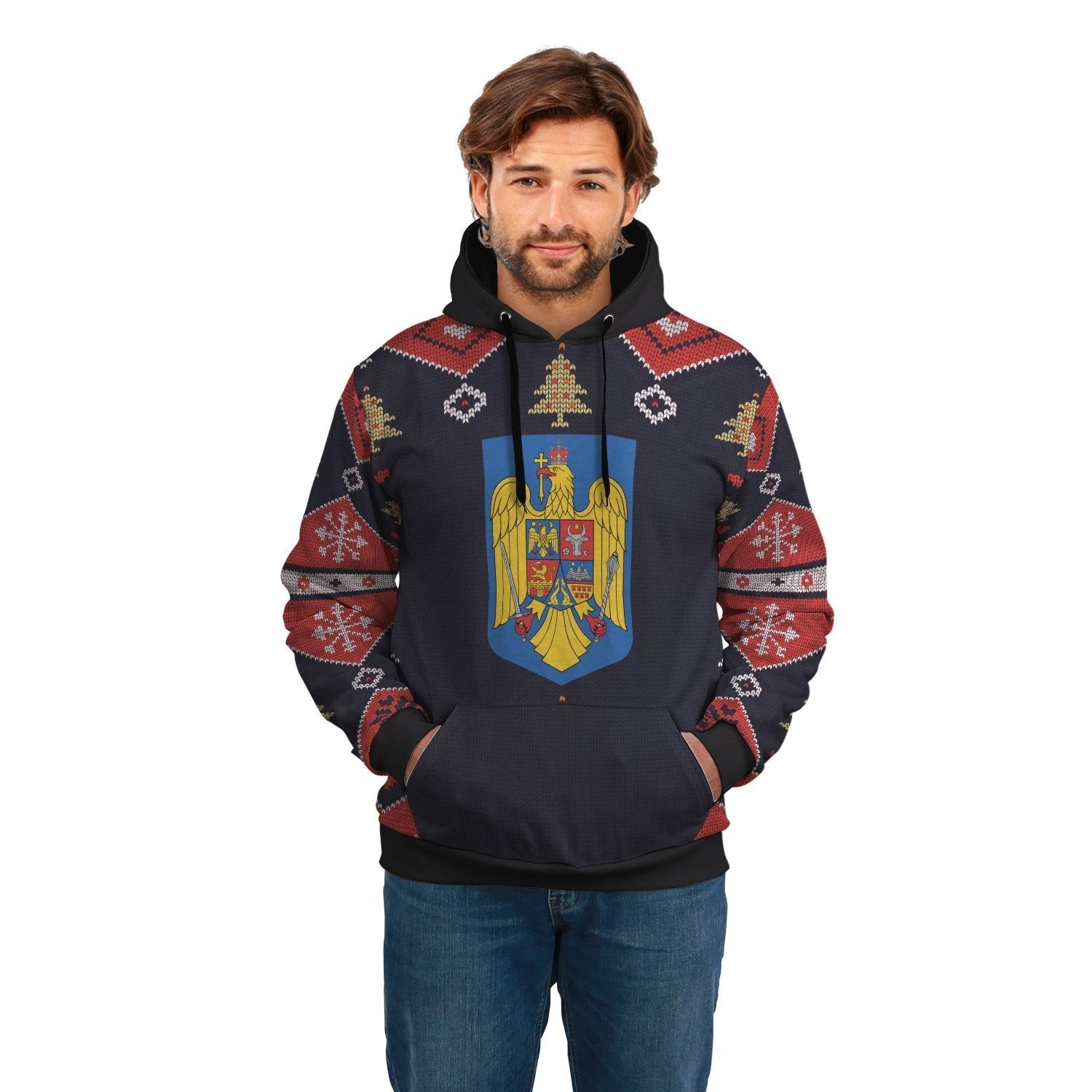 romania-christmas-hoodie-santa-claus-ho-ho-ho