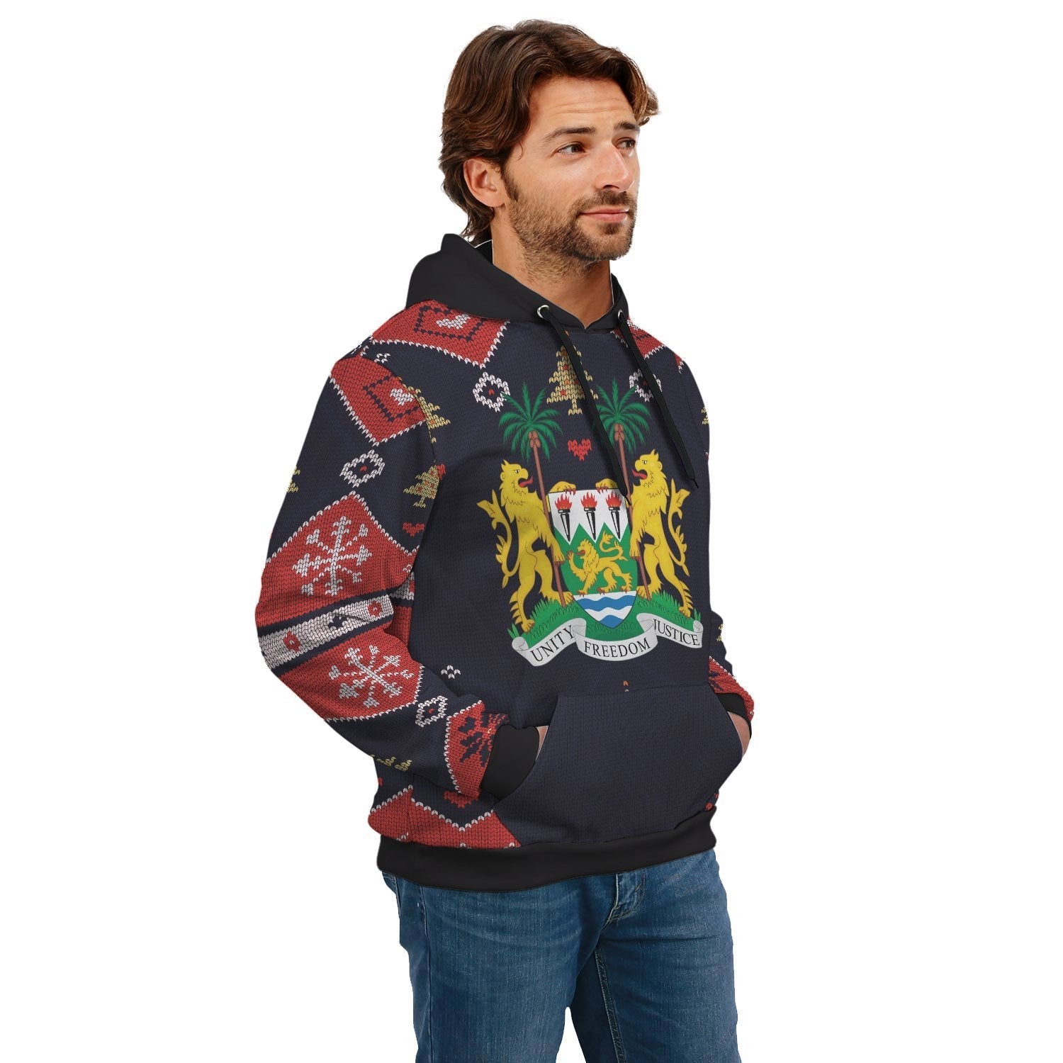 sierra-leone-christmas-hoodie-santa-claus-ho-ho-ho