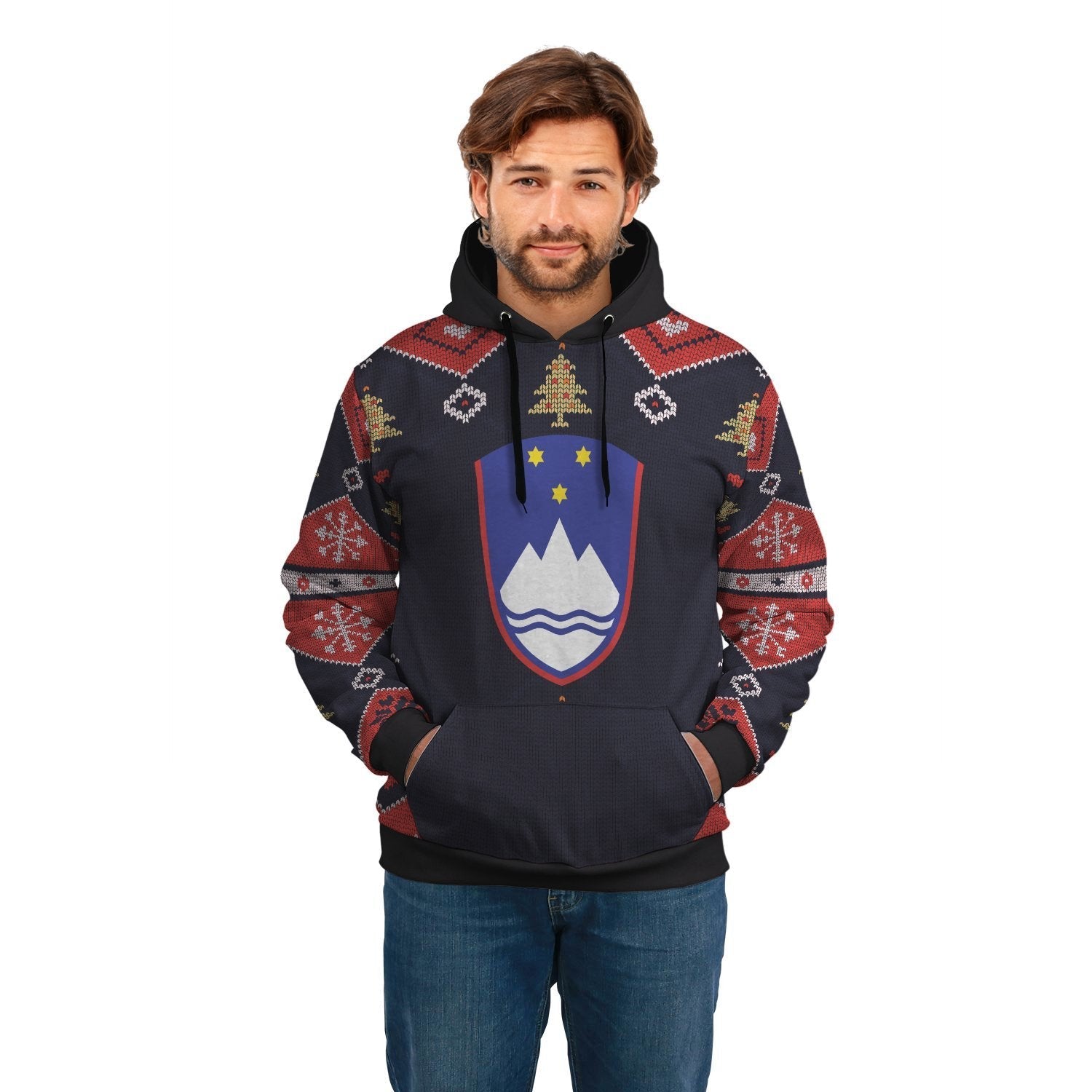 slovenia-christmas-hoodie-santa-claus-ho-ho-ho