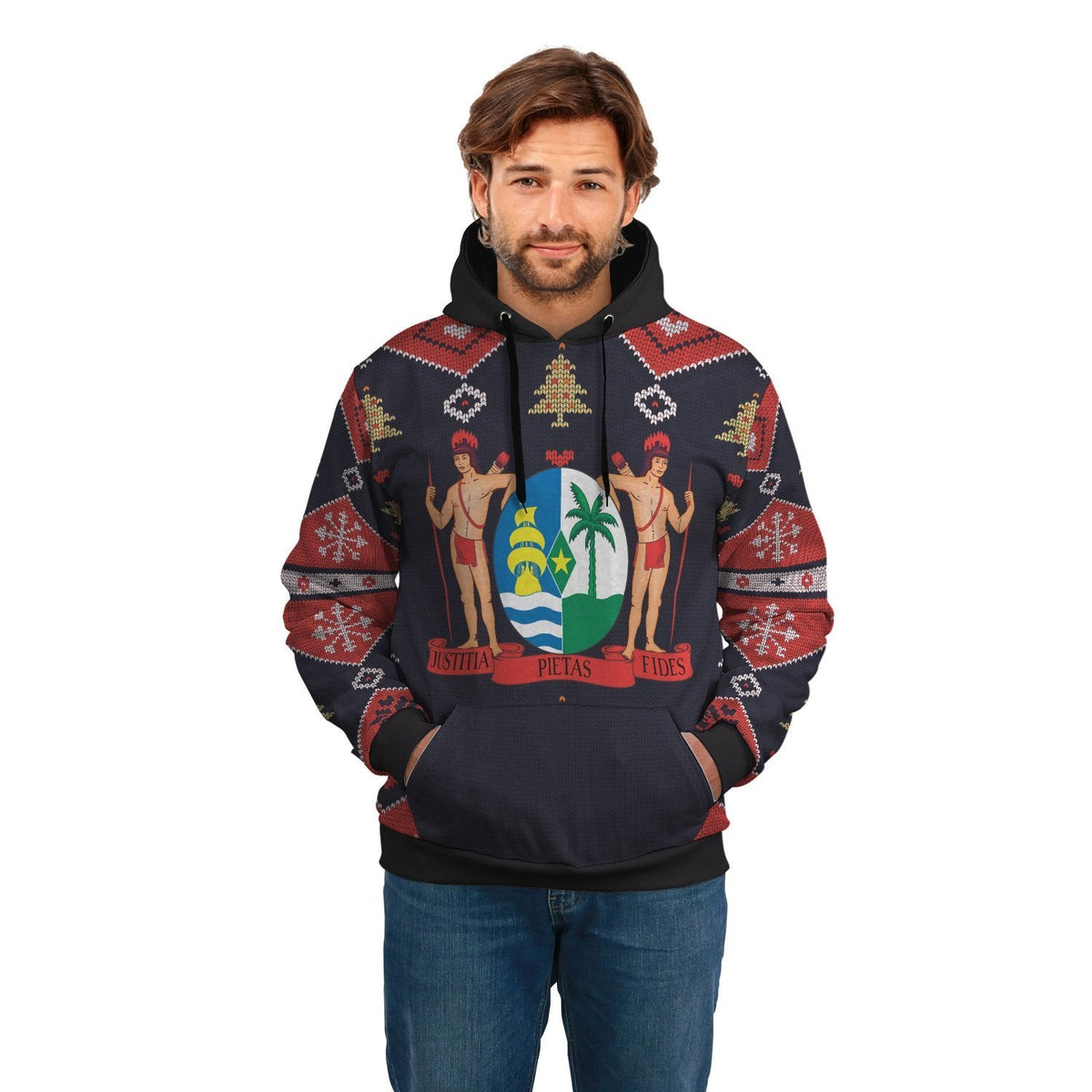 suriname-christmas-hoodie-santa-claus-ho-ho-ho