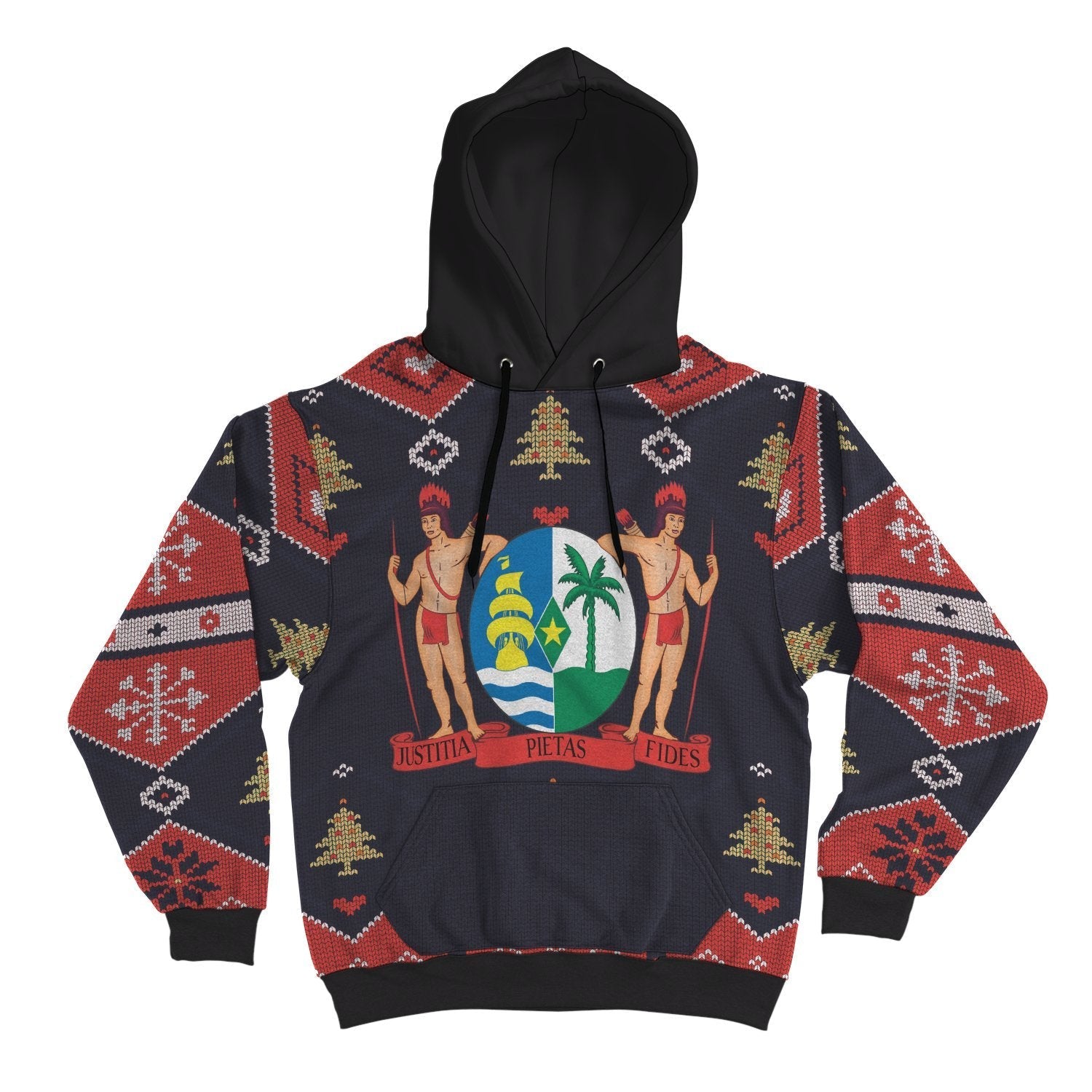 suriname-christmas-hoodie-santa-claus-ho-ho-ho