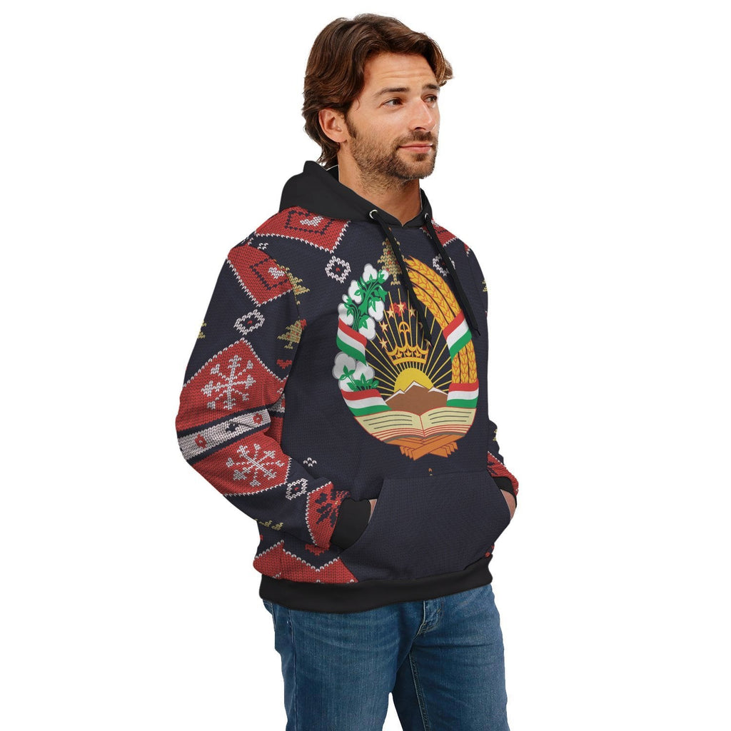 tajikistan-christmas-hoodie-santa-claus-ho-ho-ho