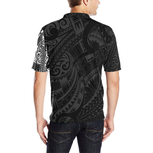 maori-tattoo-style-black-and-white-polo-t-shirt