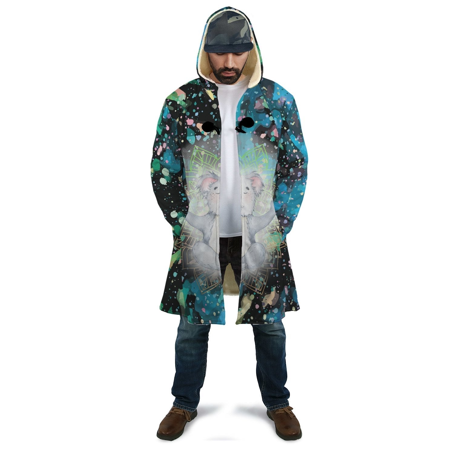 cloak-koala-cloak-meditating-color-art-ver01