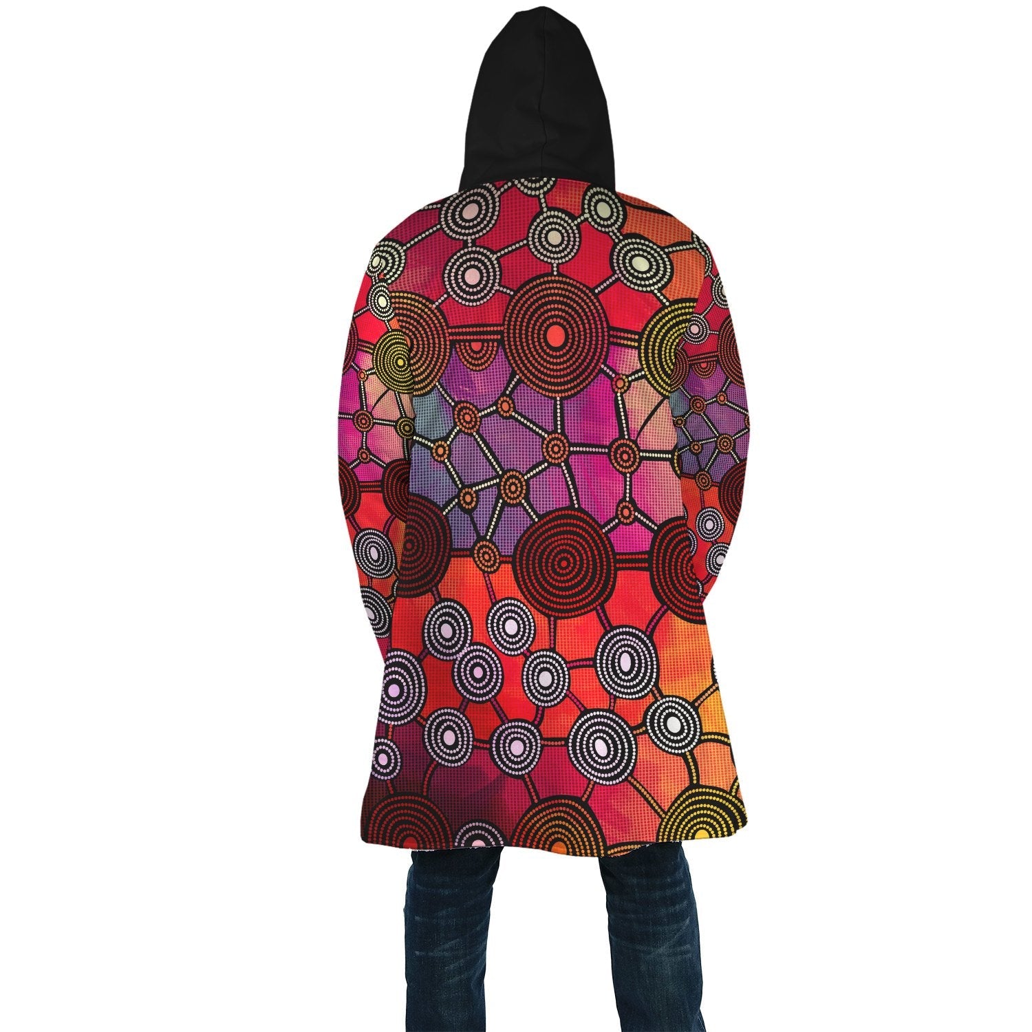 aboriginal-cloak-circle-dot-painting