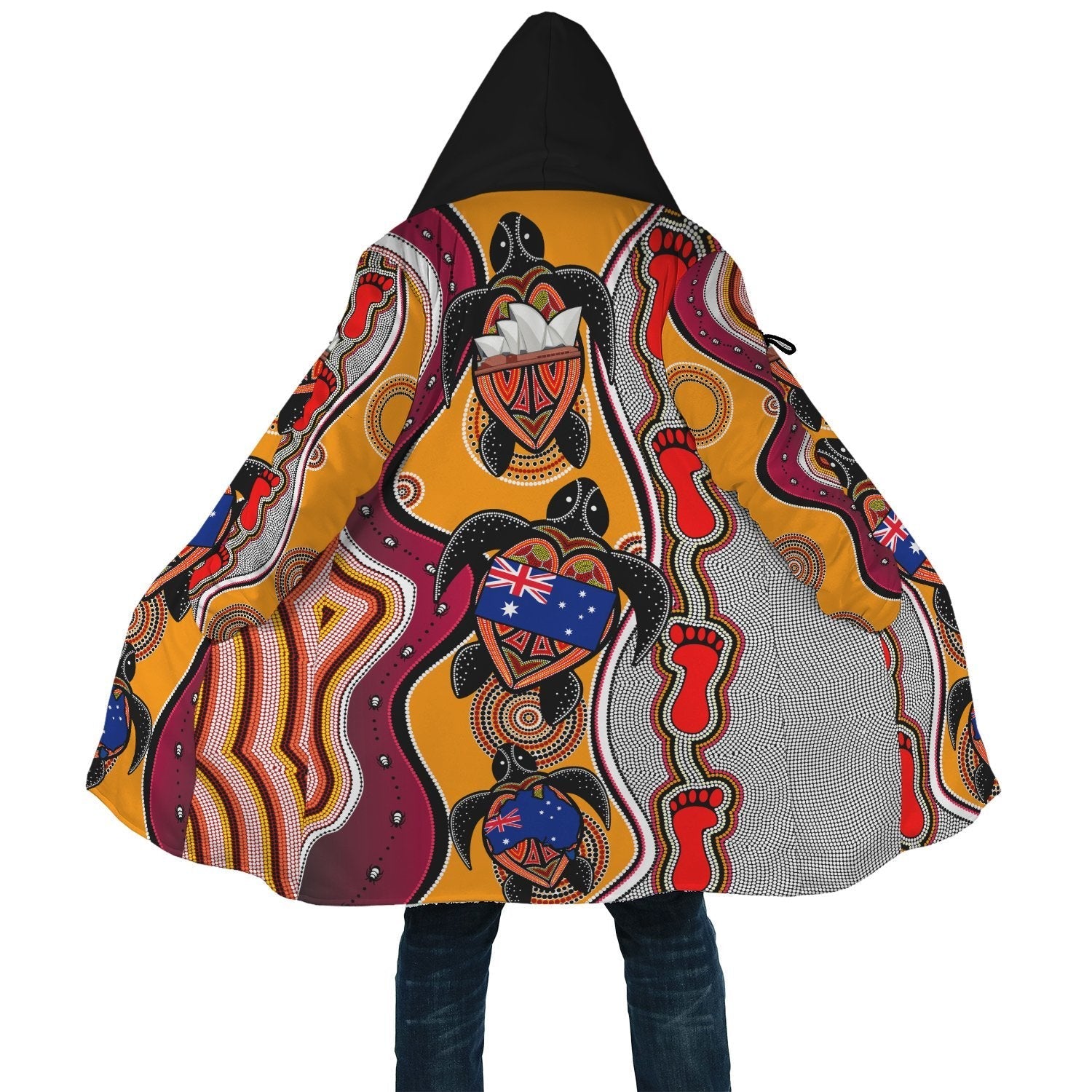 aboriginal-cloak-turtle-aus-flag-sydney-opera-footprint