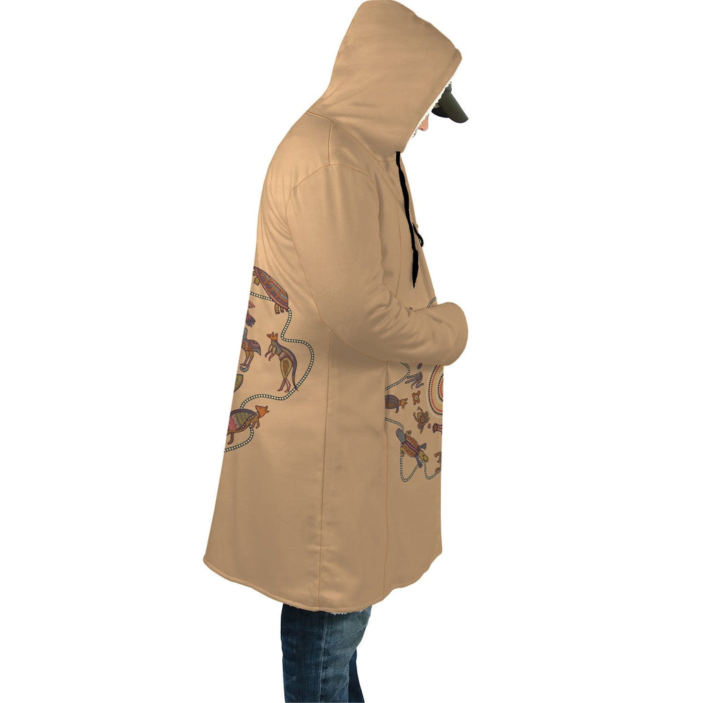 aboriginal-cloak-australian-animals-cloak-circle-patterns