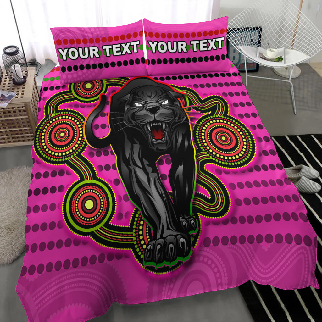 custom-personalised-panthers-indigenous-bedding-set-version-pink-alternate