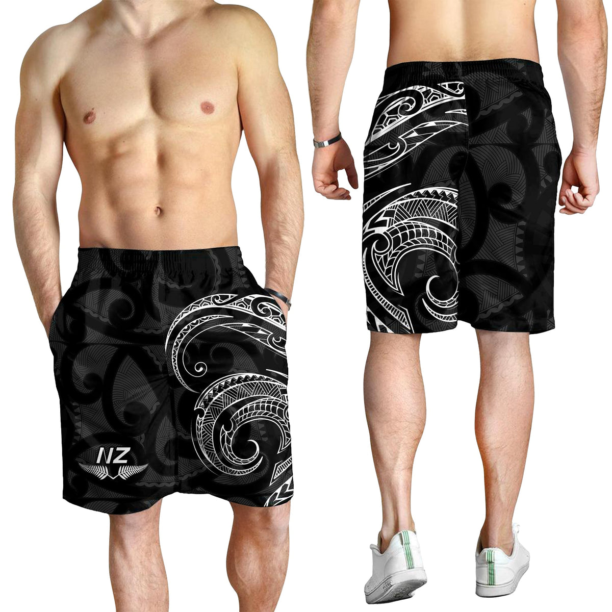 aotearoa-maori-men-shorts-hei-tiki-and-fern
