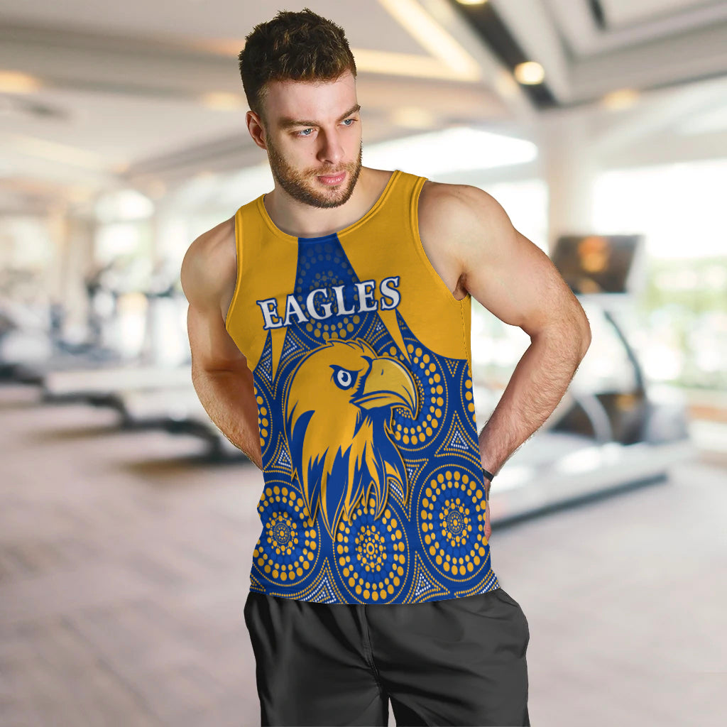 eagles-indigenous-men-tank-top-west-coast-2021-version-gold