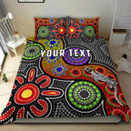 custom-personalised-all-stars-christmas-bedding-set-indigenous-dreamtime
