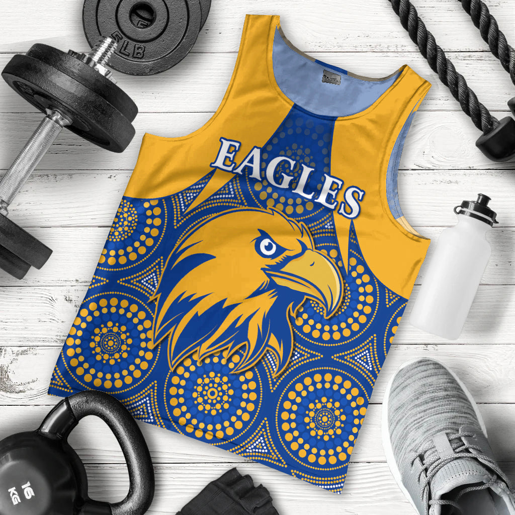eagles-indigenous-men-tank-top-west-coast-2021-version-gold