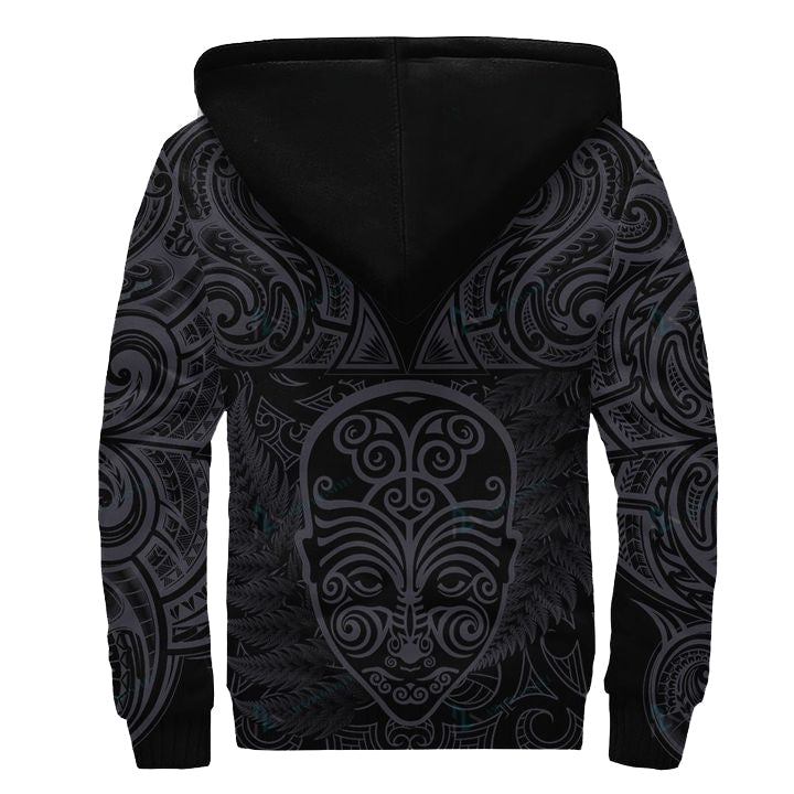 aotearoa-sherpa-hoodie-maori-manaia-warrior-silver-fern