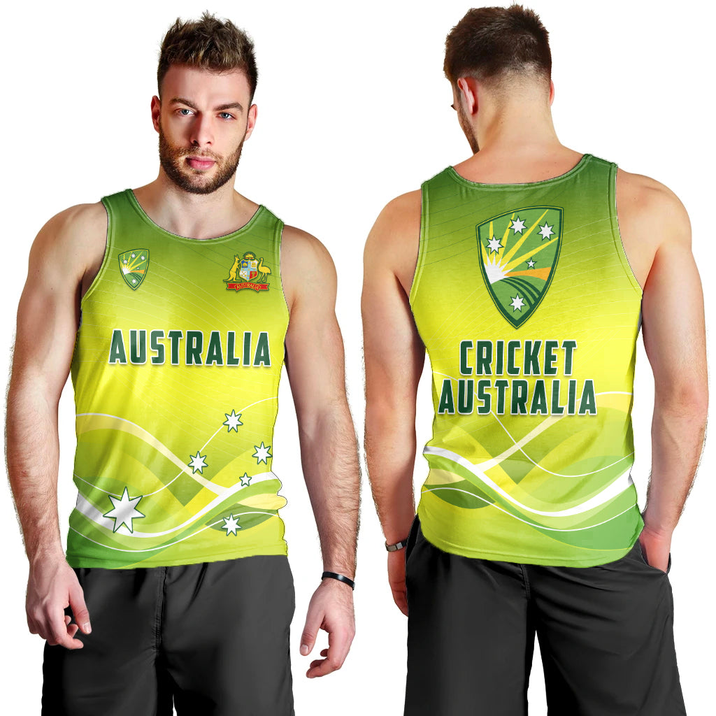 cricket-australia-men-tank-top-simple-style