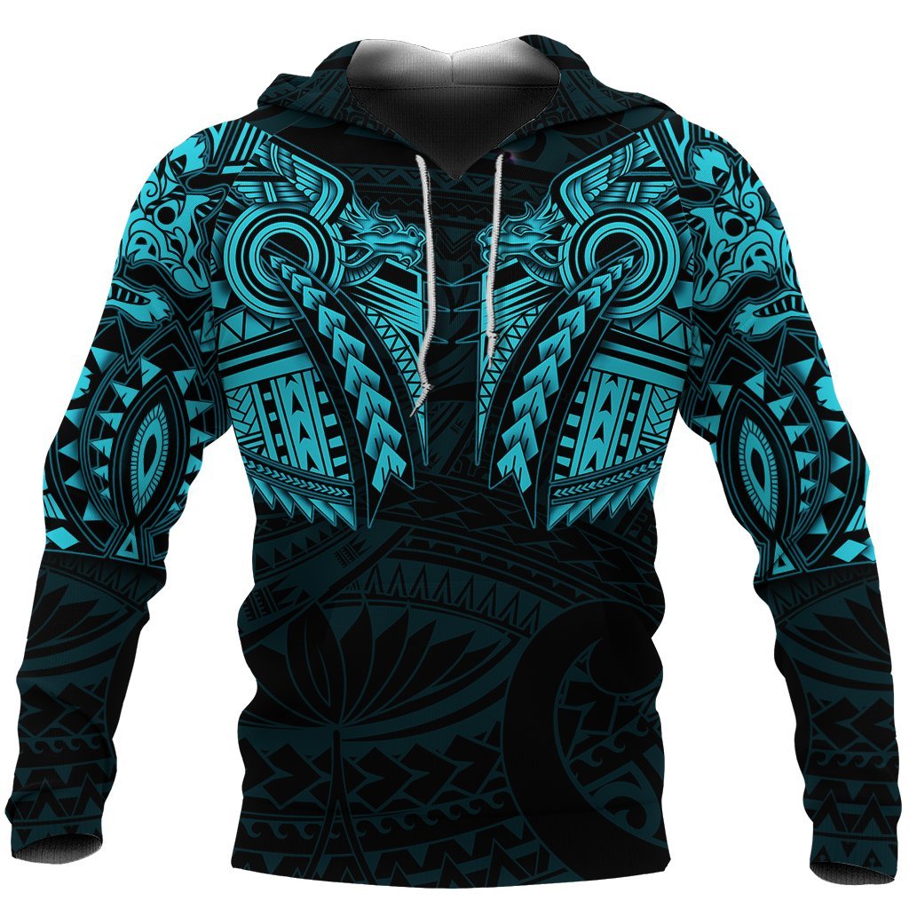 new-zealand-hoodie-maori-tattoo-wolf-dragon-pullover-hoodie-blue