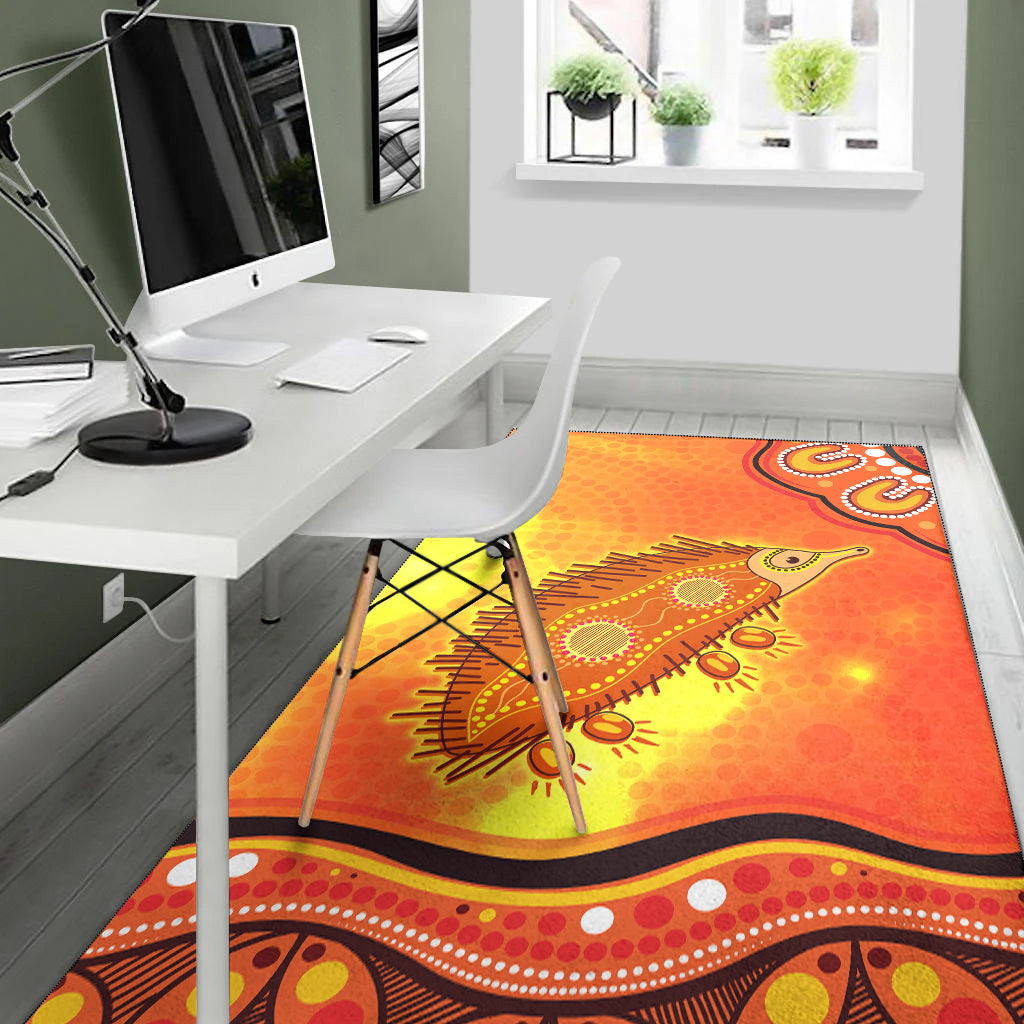 echidna-aboriginal-area-rug-australian-animal