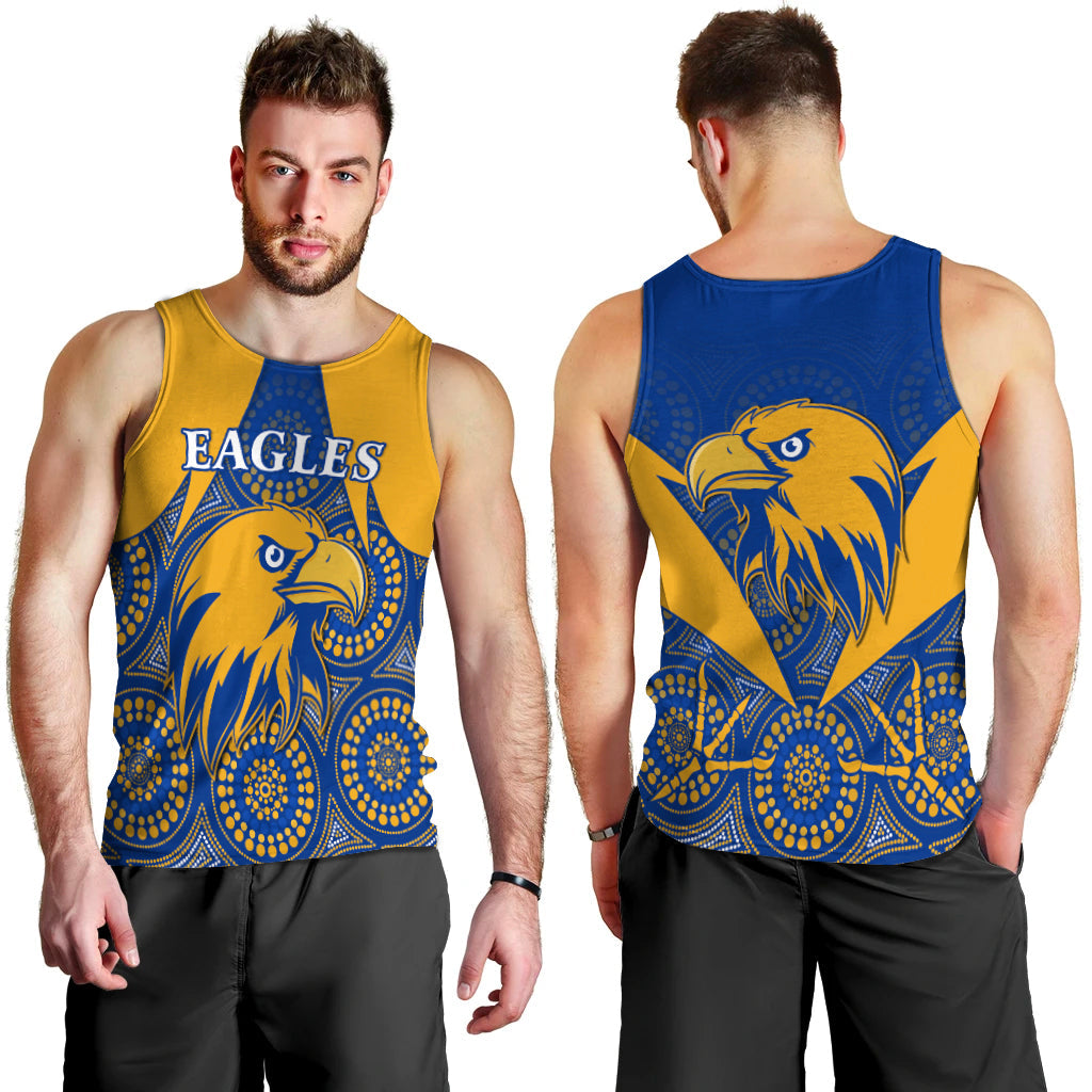 eagles-indigenous-men-tank-top-west-coast-2021-version-gold