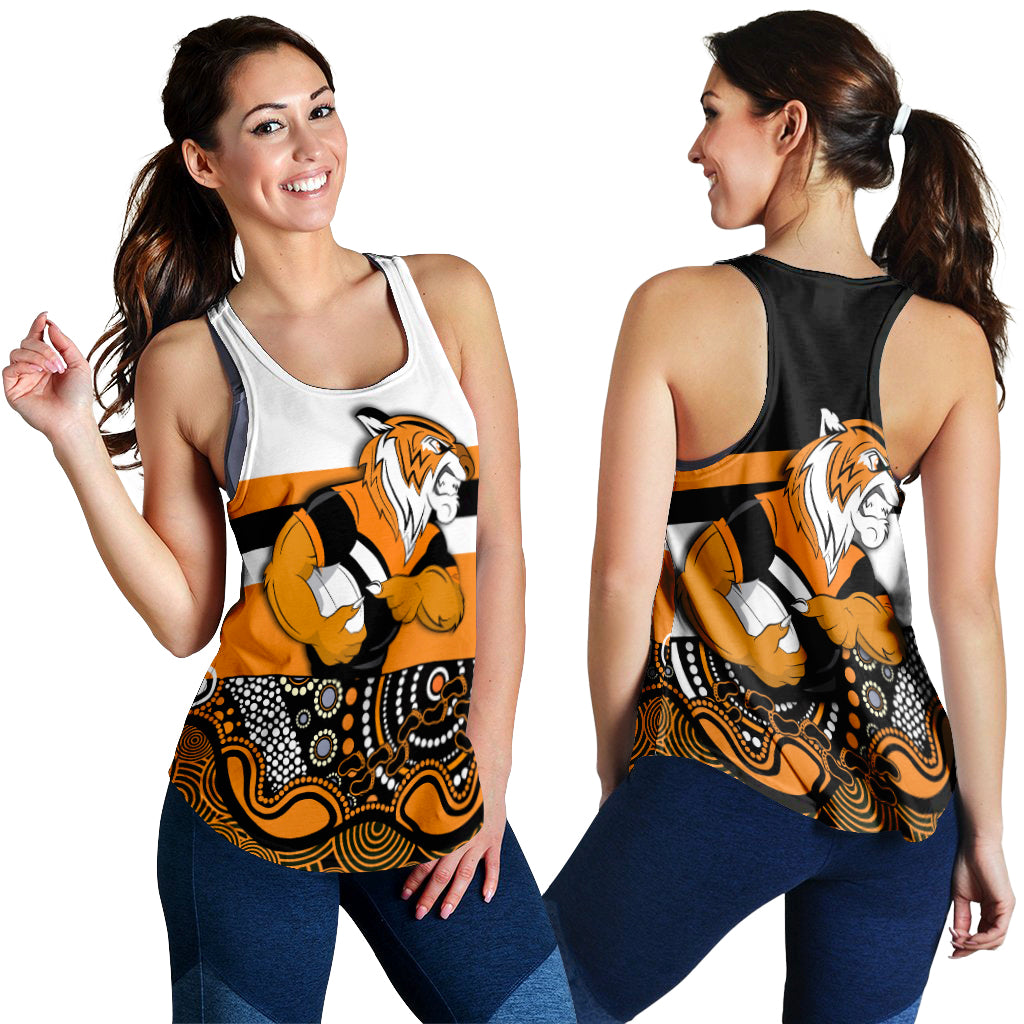 Tigers Indigenous Women Racerback Tank Wests LT13 - Vibe Hoodie