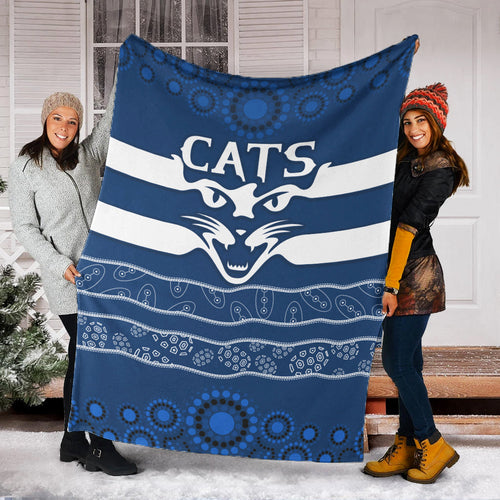 cats-indigenous-premium-blanket-football-geelong