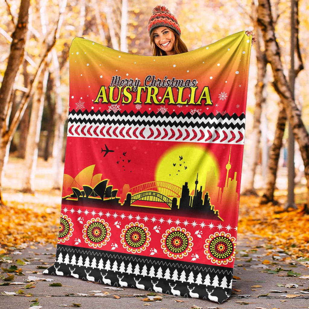 australia-christmas-premium-blanket-proud-sydney-opera-house