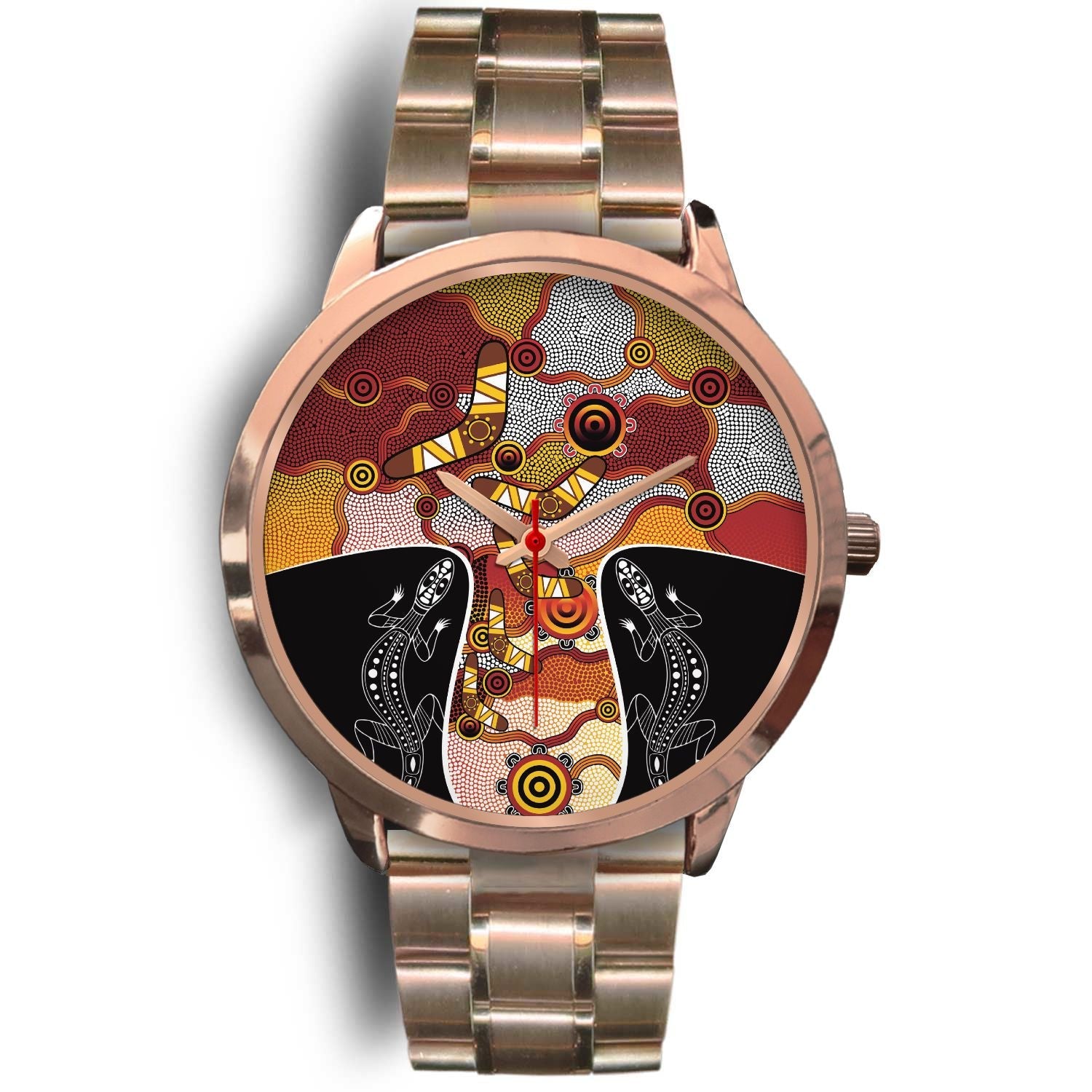 watch-dot-painting-lizard-boomerang-rose-gold-watch