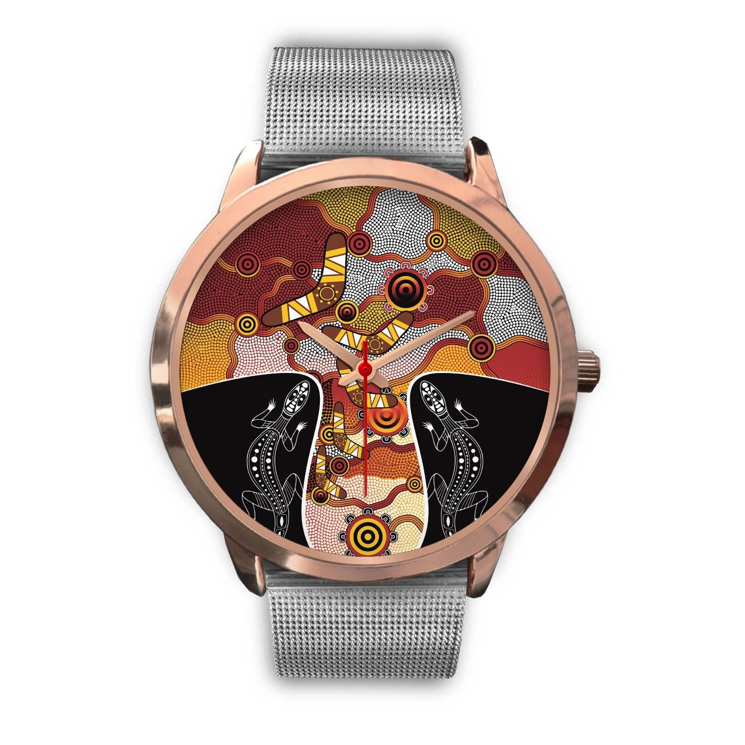 watch-dot-painting-lizard-boomerang-rose-gold-watch