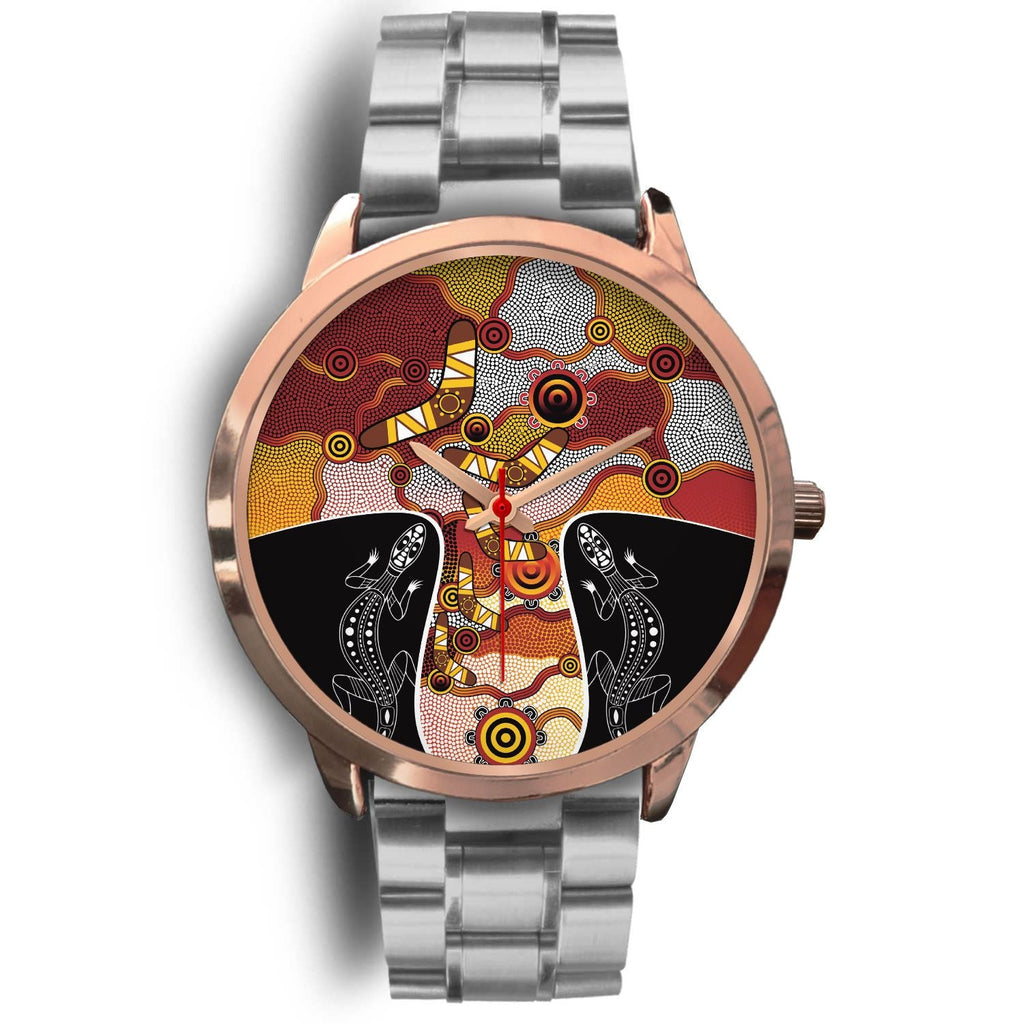 watch-dot-painting-lizard-boomerang-rose-gold-watch